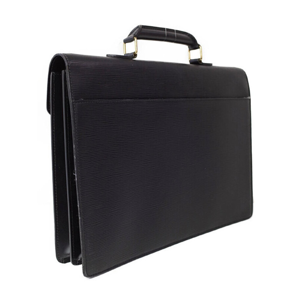 Louis Vuitton Epi Black Ambassador Business Bag